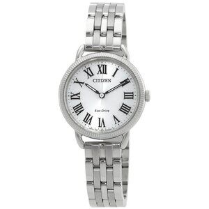 FX04940B NWT Citizen Fashion Ladies Eco-Drive Steel Authentic Watch